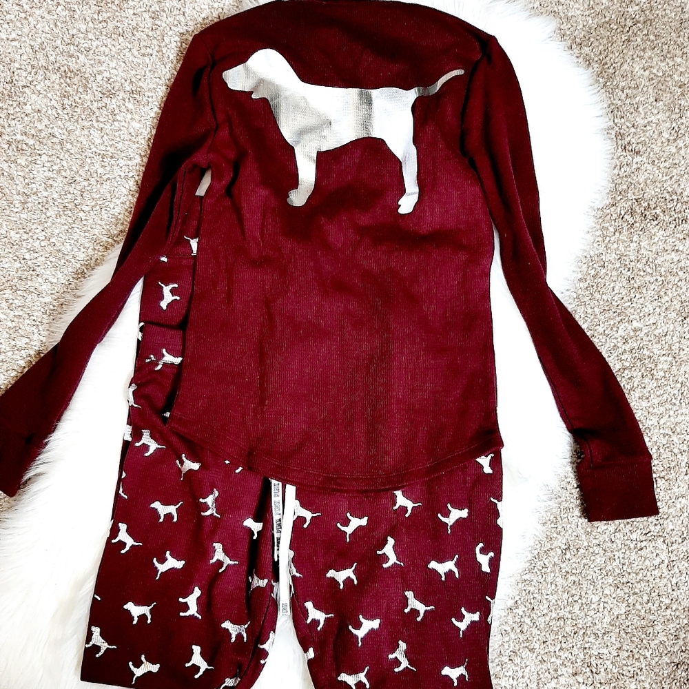 Pink Victoria's Secret 2piece pajamas - Picture 8 of 13